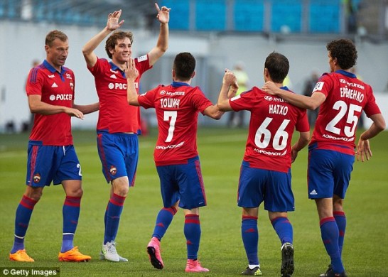 CSKA Moscow Football Team