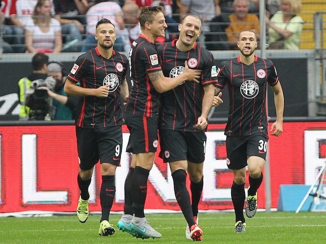 Eintracht Frankfurt team football 2016