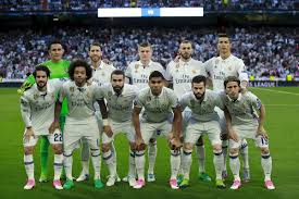 REAL MADRID team football 2017