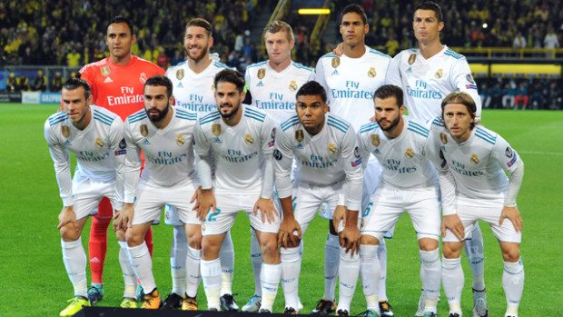 Real Madrid Team Football 2018