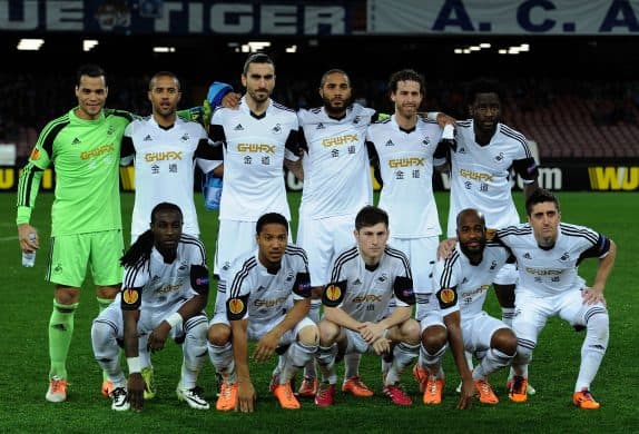 FOTO team football SWANSEA CITY