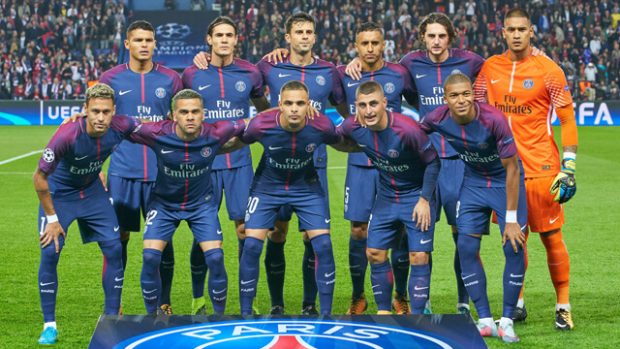 foto team PSG